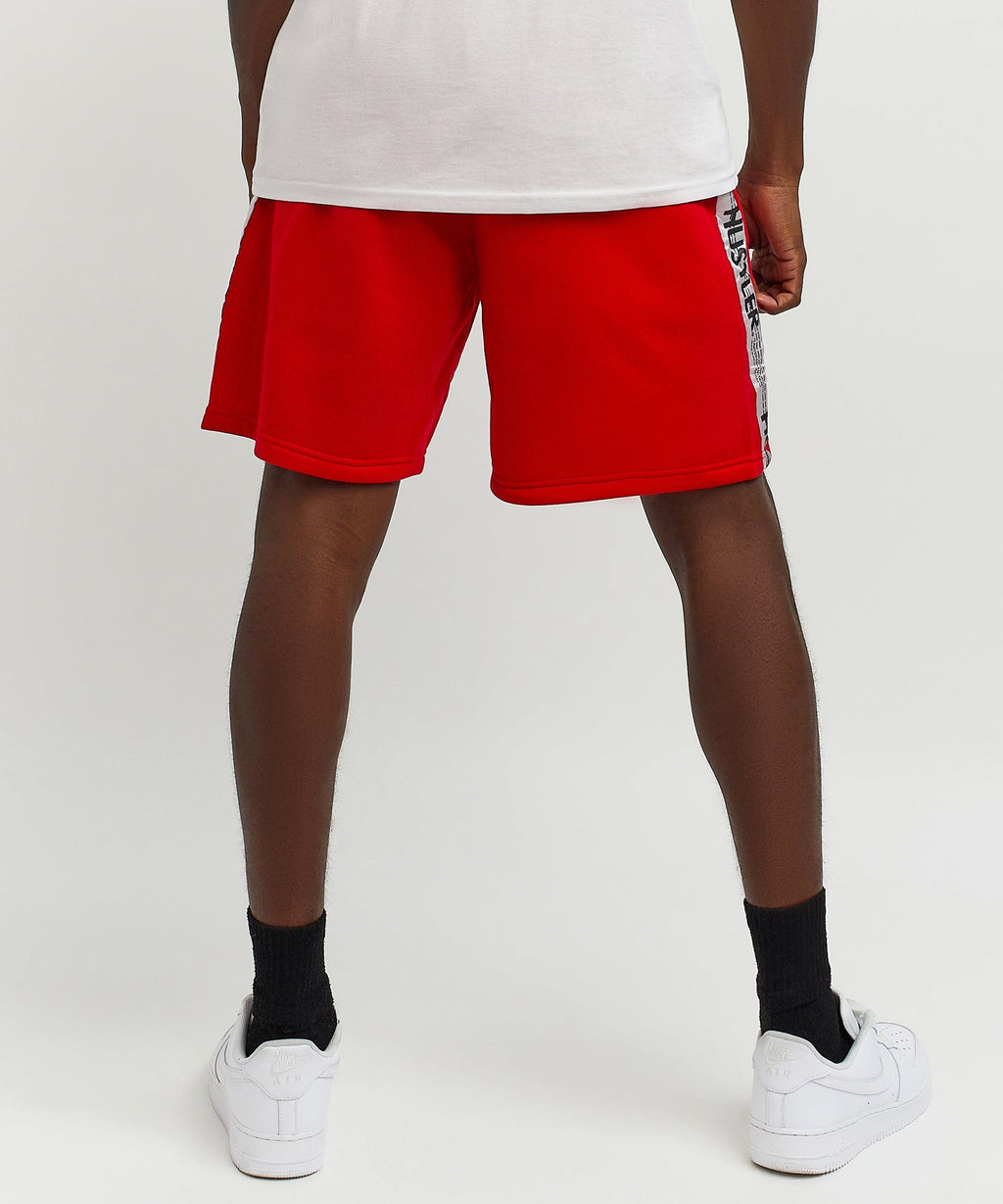 Hustler Side Taped Short - Red