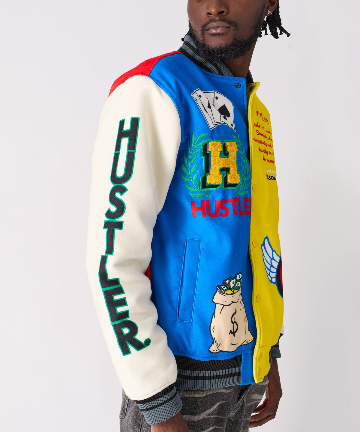 Hustler Varsity Jacket