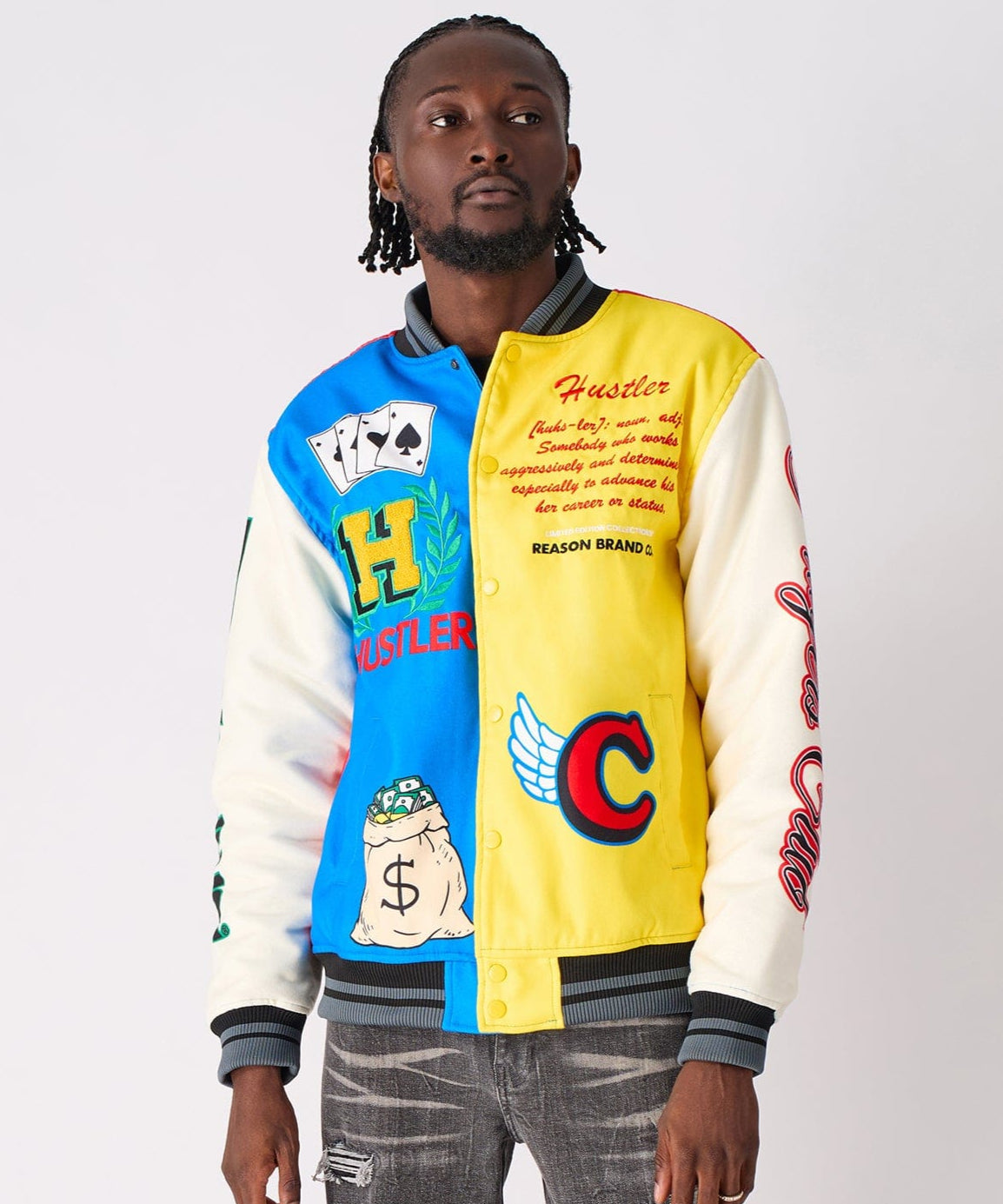 Hustler Varsity Jacket
